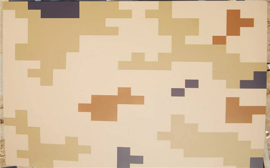 黑龙江荒漠迷彩漆喷涂